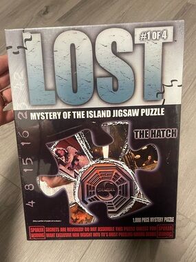 Lost #1 of 4 Mystery of the Island 1000 Piece Jigsaw Puzzle The Hatch SEALED New